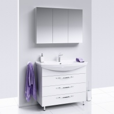 Мебель для ванной Aqwella Allegro 105 с 3 ящиками