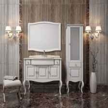 Мебель для ванной Opadiris Лаура 100 белая