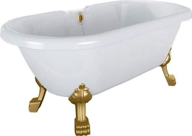 Акриловая ванна Radomir Леонесса 1 175x80 ножки золото фото 1