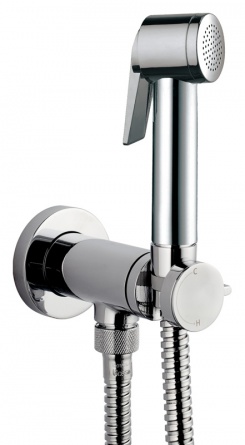 Гигиенический душ Bossini Paloma Flat Mixer Set E37011 со смесителем фото 1