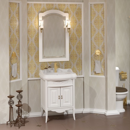 Мебель для ванной Opadiris Лоренцо 60 белая матовая фото 1