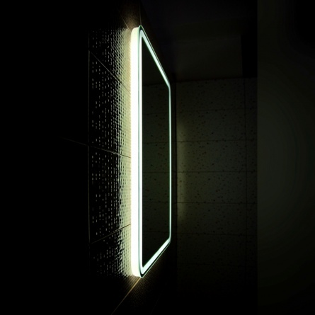 Зеркало Бриклаер Эстель-1 120 с подсветкой, сенсор на зеркале фото 3