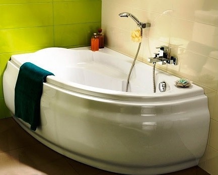 Акриловая ванна Cersanit Joanna 150 L (без панели, без опоры) фото 3