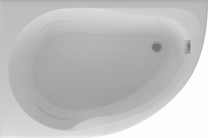 Акриловая ванна Акватек Вирго L 150 x 100, с фронтальным экраном фото 1