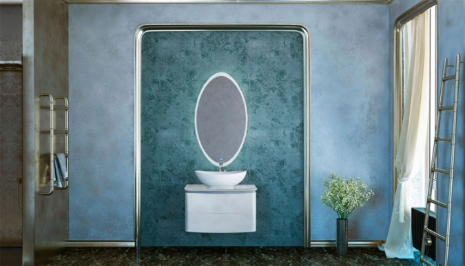 Мебель для ванной Velvex Luna 75 подвесная фото 3