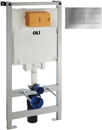 Система инсталляции для унитазов OLI Oli 80 с кнопкой смыва Slim фото 1