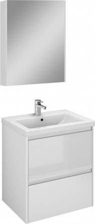 Мебель для ванной Velvex Klaufs 60.2Y белая, подвесная фото 1