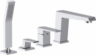 Смеситель BelBagno Arlie ARL VIM4 CRM на борт ванны