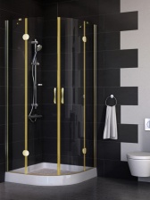 Душевой уголок Vegas Glass AFS 0080 09 01 стекло прозрачное, 80x80