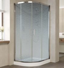 Душевой уголок Vegas Glass ZS-F 90*80 08 02 профиль глянцевый хром, стекло шиншилла