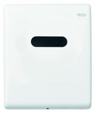 Кнопка смыва Tece Planus Urinal 6 V-Batterie  белая матовая
