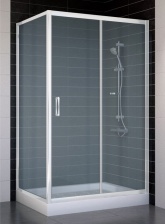 Душевой уголок Vegas Glass ZP+ZPV 110*70 01 10 стекло сатин, 110x70