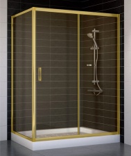 Душевой уголок Vegas Glass ZP+ZPV 140*70 09 05 стекло бронза, 140x70