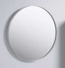 Зеркало Aqwella Fargo белое, 60 см