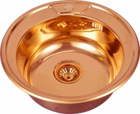 Мойка кухонная Seaman Eco Wien SWT-490-Copper polish