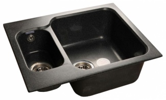 Мойка кухонная GranFest Standart GF-S615K черный
