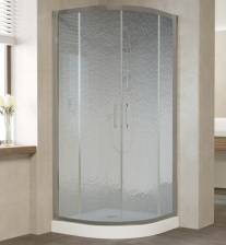 Душевой уголок Vegas Glass ZS 0090 07 02 профиль матовый хром, стекло шиншилла
