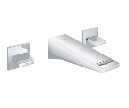 Смеситель для раковины GROHE Allure Brilliant на 3 отверстия, вынос 161 мм