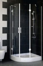 Душевой уголок Vegas Glass AFS-F 100*90 01 01 R стекло прозрачное, 100x90