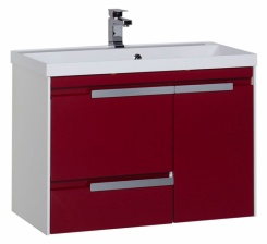 Тумба для комплекта Aquanet Тиволи 90 бордо
