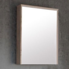 Зеркало-шкаф Акватон Стоун 60 осна арлингтон, с подсветкой