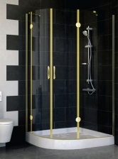Душевой уголок Vegas Glass AFS-F 110*100 09 01 R стекло прозрачное, 110x100