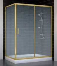 Душевой уголок Vegas Glass ZP+ZPV 140*80 09 02 стекло шиншилла, 140x80