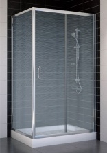 Душевой уголок Vegas Glass ZP+ZPV 100*70 08 02 стекло шиншилла, 100x70