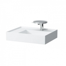 Раковина накладная Laufen Kartell с полочкой слева
