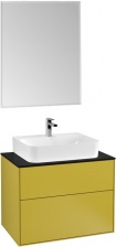 Мебель для ванной Villeroy & Boch Finion 80 см, sun matt, настенная подсветка