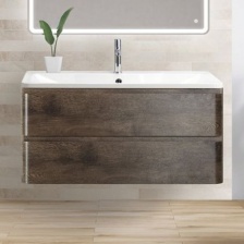 Тумба для комплекта BelBagno Albano 90 robere nature grigio
