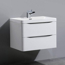Тумба для комплекта BelBagno Ancona-N 80 bianco lucido подвесная
