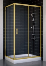 Душевой уголок Vegas Glass ZP+ZPV 100*70 09 01 стекло прозрачное, 100x70