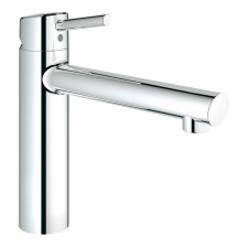 Смеситель для кухонной мойки Grohe Concetto с высоким изливом