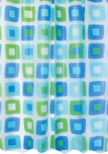 Штора для ванной Milardo Wonderful Cubes