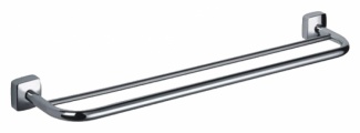 Полотенцедержатель Fixsen Kvadro FX-61302 двойной