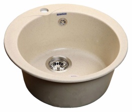 Мойка кухонная GranFest Rondo GF-R480 белый