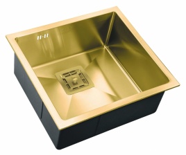Мойка кухонная Zorg Inox Pvd SZR-4844 bronze