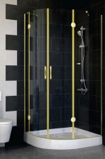 Душевой уголок Vegas Glass AFS-F 100*90 09 01 R стекло прозрачное, 100x90