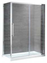 Душевой уголок Cezares Lux soft AH1 150/90 C Cr