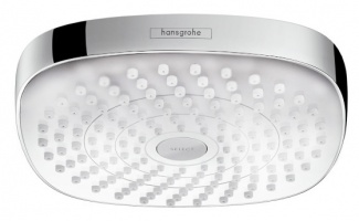 Верхний душ Hansgrohe Croma Select E 180  белый/хром