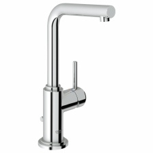 Смеситель для раковины Grohe Atrio 7° с донным клапаном