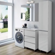 Мебель для ванной Эстет Dallas Luxe 130 напольная, 3 ящика, R