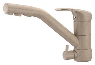 Смеситель Zorg Clean Water ZR 400 KF-12 песочный для кухонной мойки