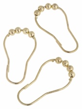 Крючок для шторы Carnation Home Fashions Roller Hook Brass