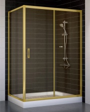 Душевой уголок Vegas Glass ZP+ZPV 130*70 09 05 стекло бронза, 130x70