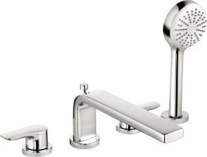 Смеситель Kludi Pure&Solid 344230575 на борт ванны