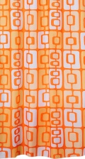Штора для ванной Iddis Orange Toffee