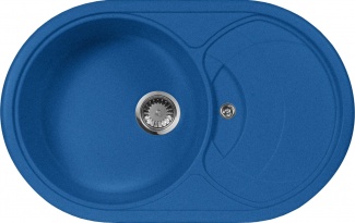 Мойка кухонная AquaGranitEx M-18s синяя