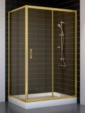 Душевой уголок Vegas Glass ZP+ZPV 110*80 09 05 стекло бронза, 110x80